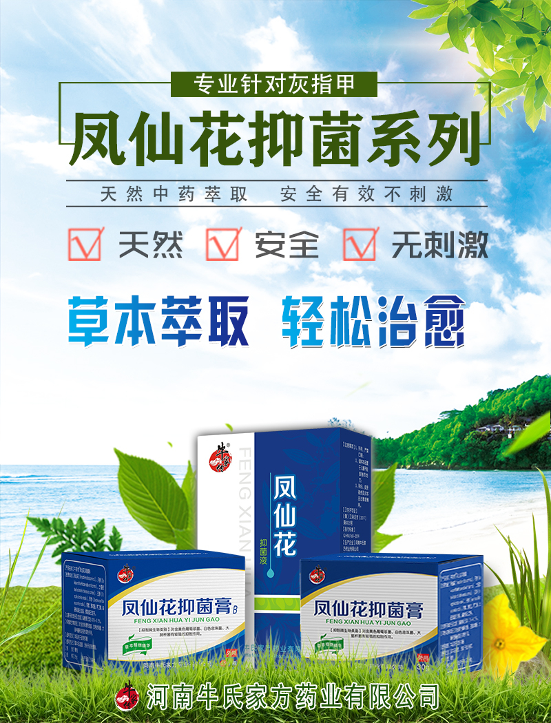 灰指甲克星——凤仙花系列产品